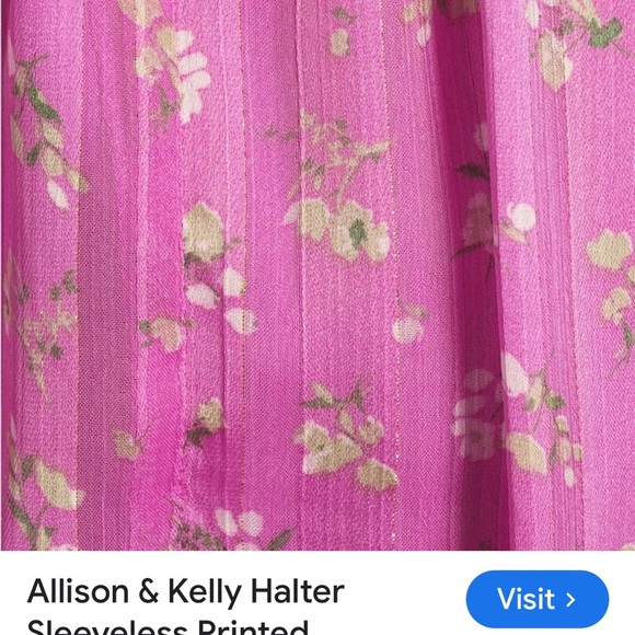 Chic Pink Halter backless romper - Picture 2 of 9